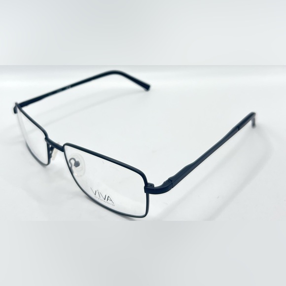 Viva VV4005 Black Rectangular Sunglasses Frames Only - Picture 2 of 8